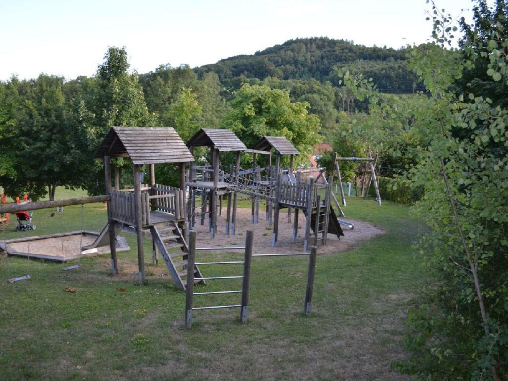 Ferienhaeuser Rhoen - Haus Natalie & Haus Helene Hausen  Zewnętrze zdjęcie